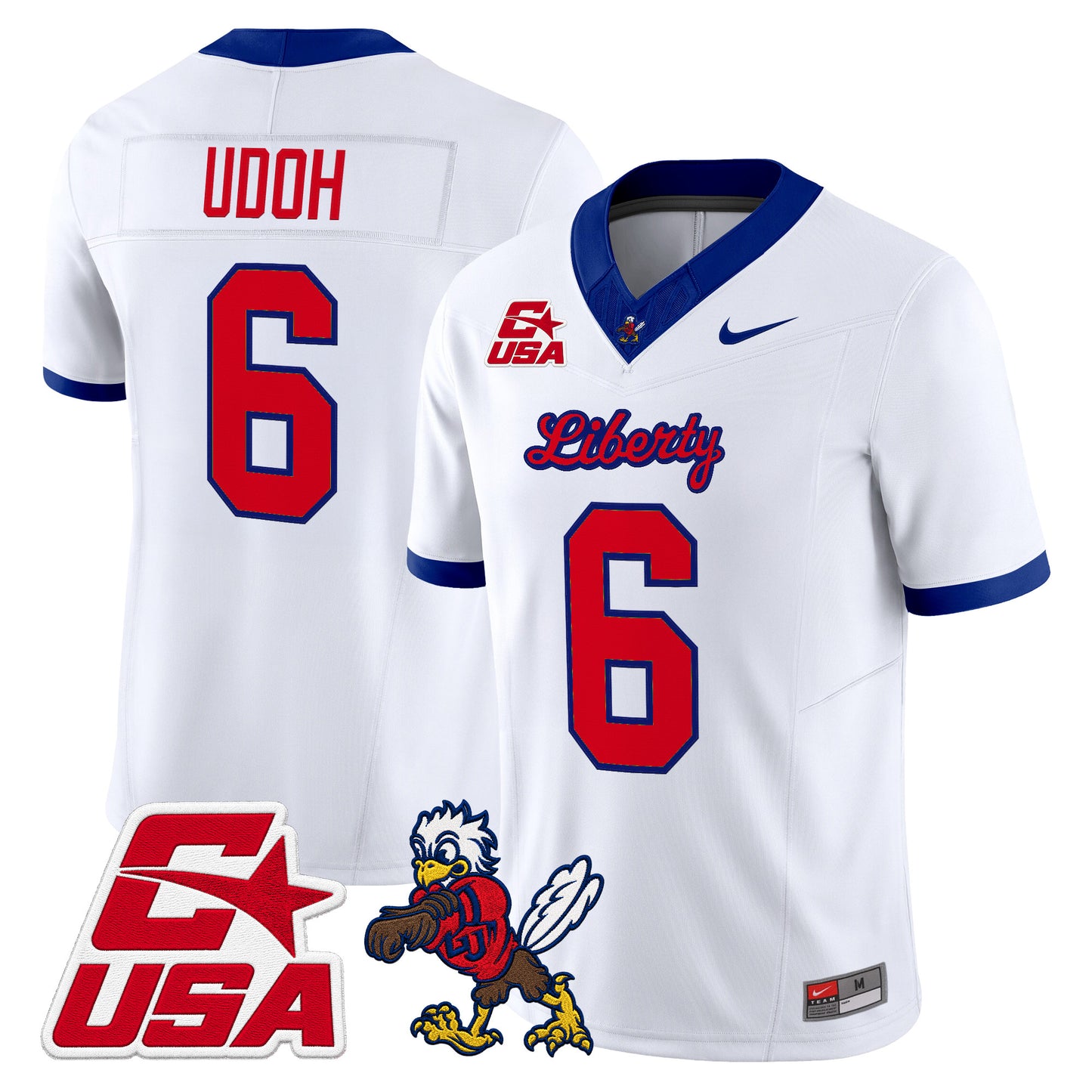  Liberty Flames 2026 Vapor Limited Jersey - Stitched