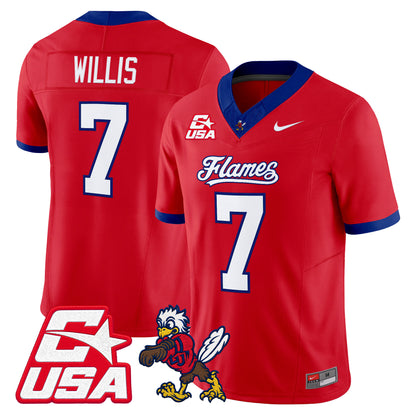  Liberty Flames 2026 Vapor Limited Jersey - Stitched