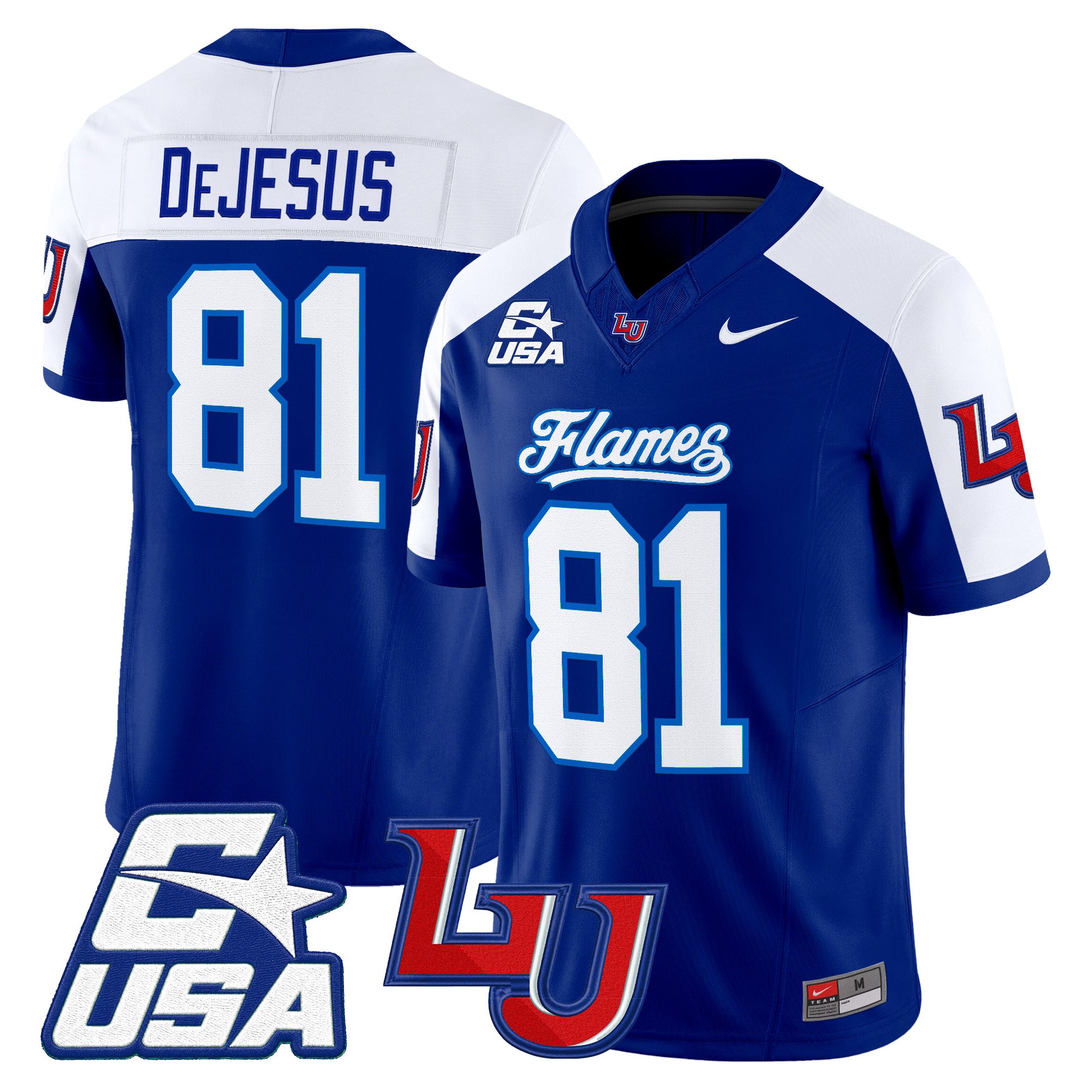  Liberty Flames 2026 Vapor Limited Jersey - Stitched