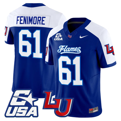  Liberty Flames 2026 Vapor Limited Jersey - Stitched