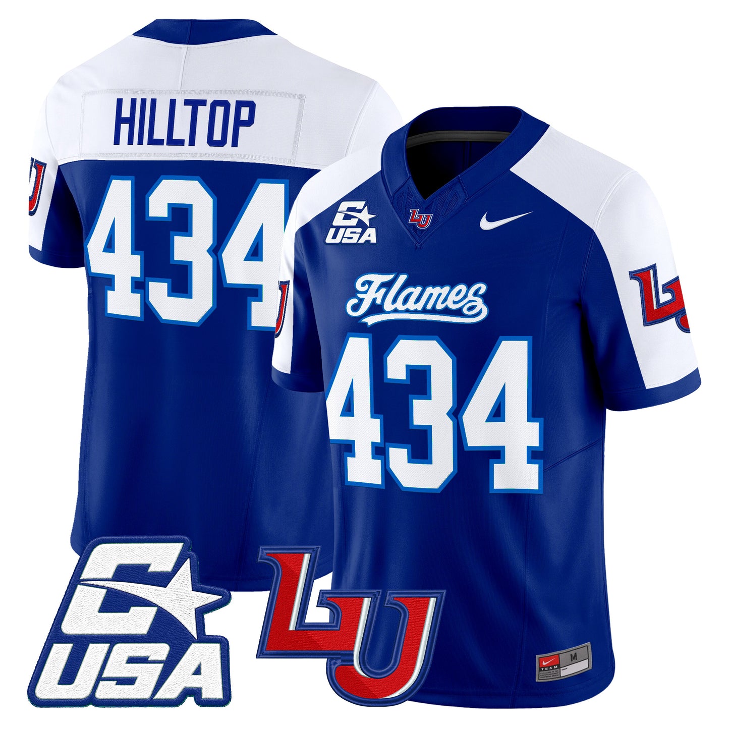  Liberty Flames 2026 Vapor Limited Jersey - Stitched