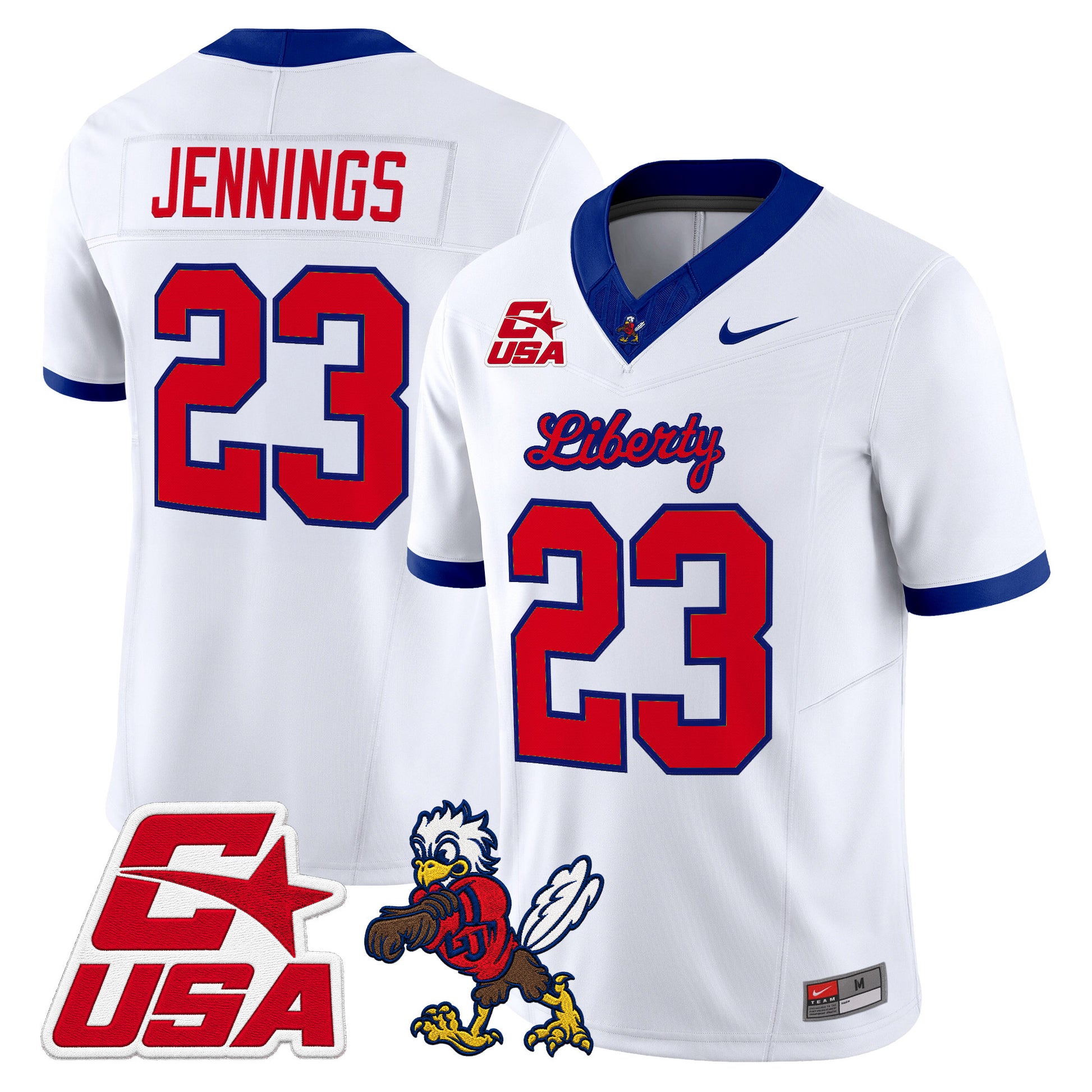  Liberty Flames 2026 Vapor Limited Jersey - Stitched