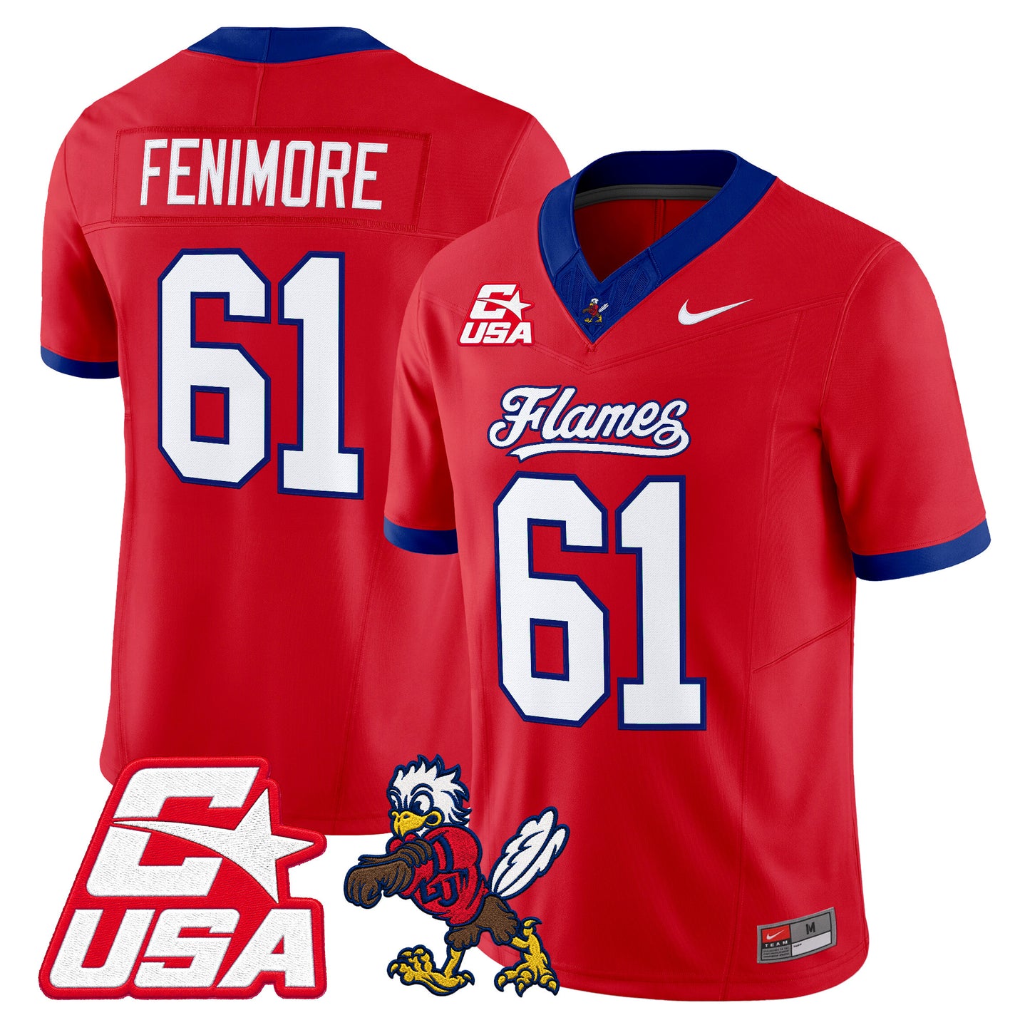  Liberty Flames 2026 Vapor Limited Jersey - Stitched