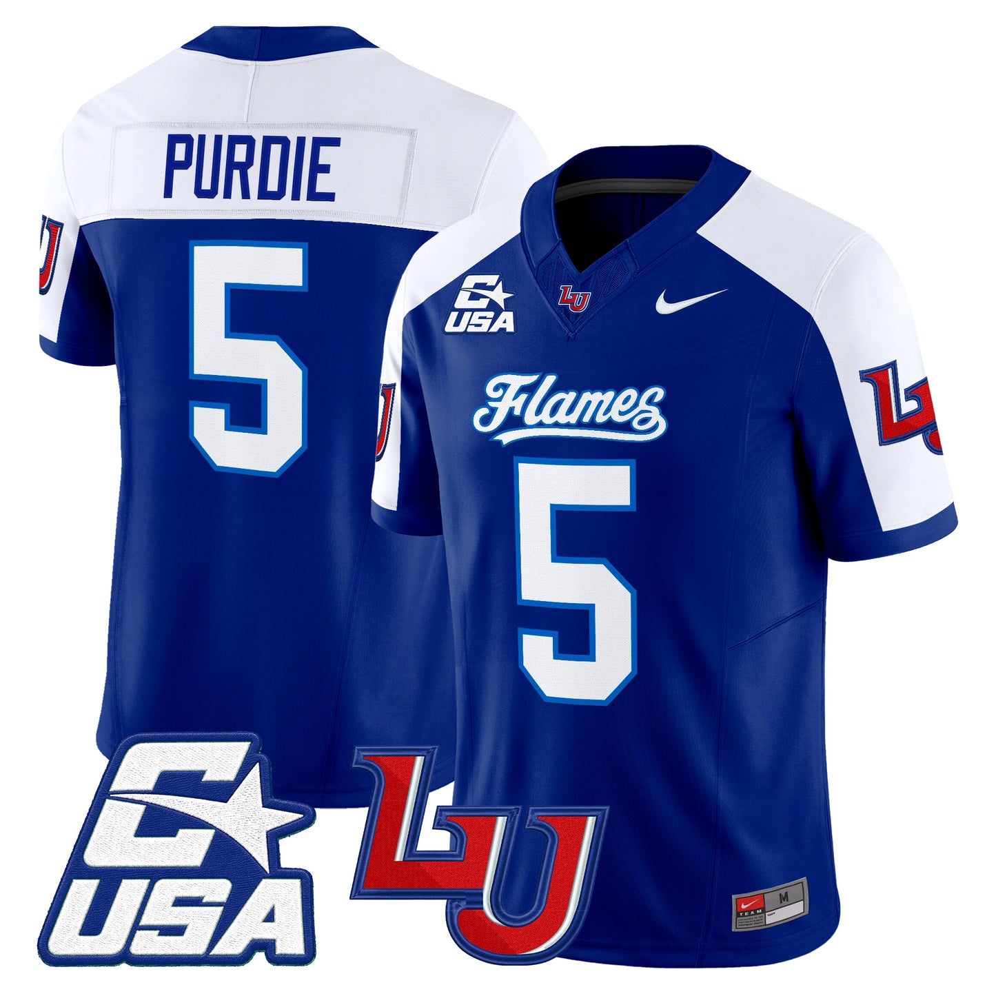  Liberty Flames 2026 Vapor Limited Jersey - Stitched