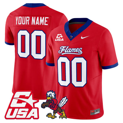 Liberty Flames 2026 Vapor Limited Custom Jersey - Stitched