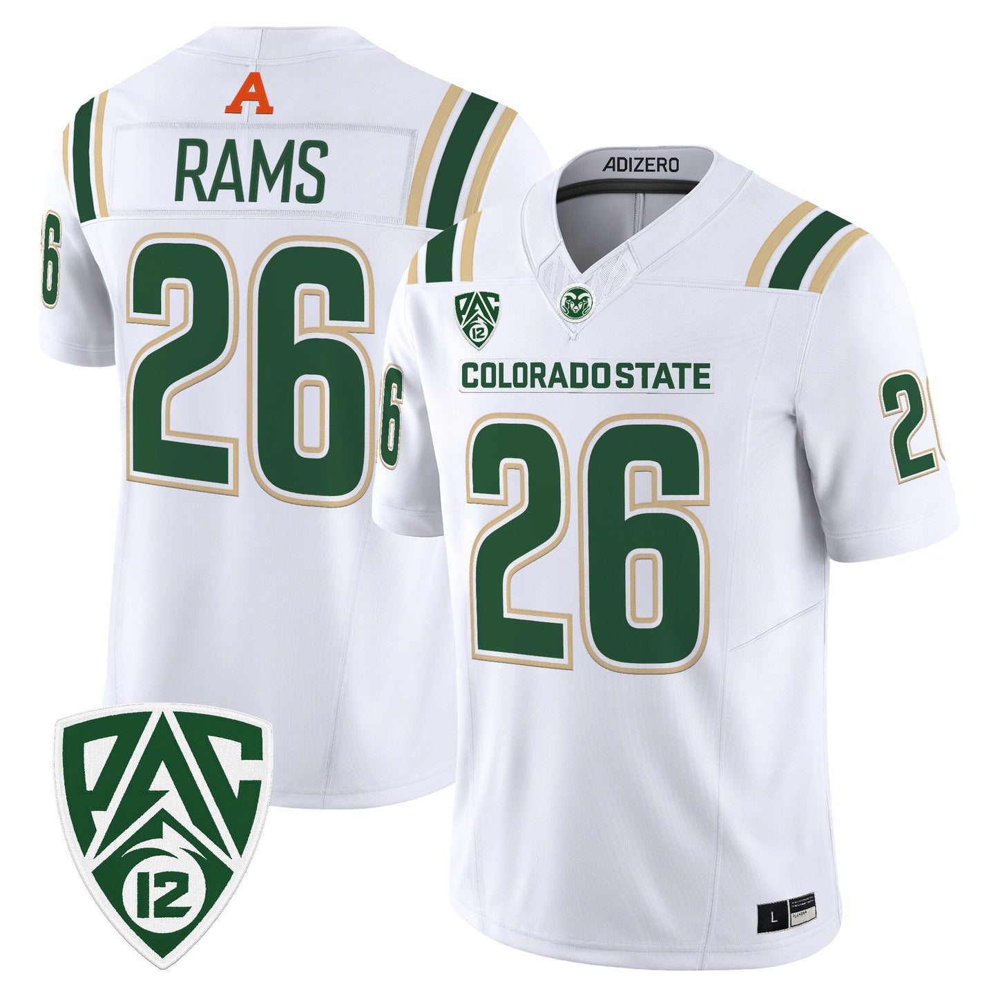  Colorado State Rams 2026 Vapor Limited Jersey - Stitched