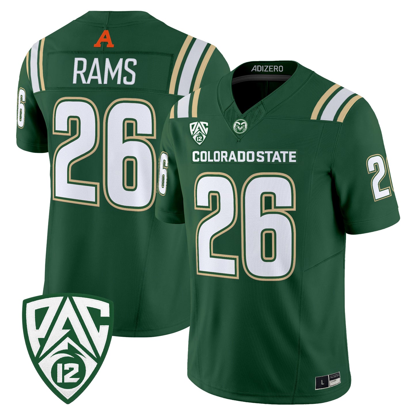  Colorado State Rams 2026 Vapor Limited Jersey - Stitched