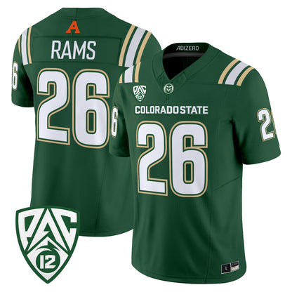  Colorado State Rams 2026 Vapor Limited Jersey - Stitched
