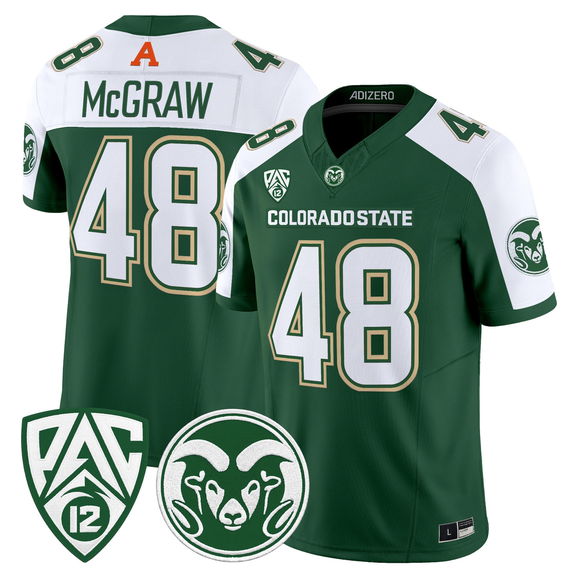 Colorado State Rams 2026 Vapor Limited Jersey - Stitched