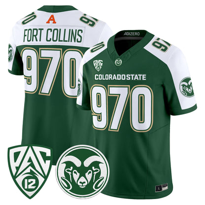  Colorado State Rams 2026 Vapor Limited Jersey - Stitched