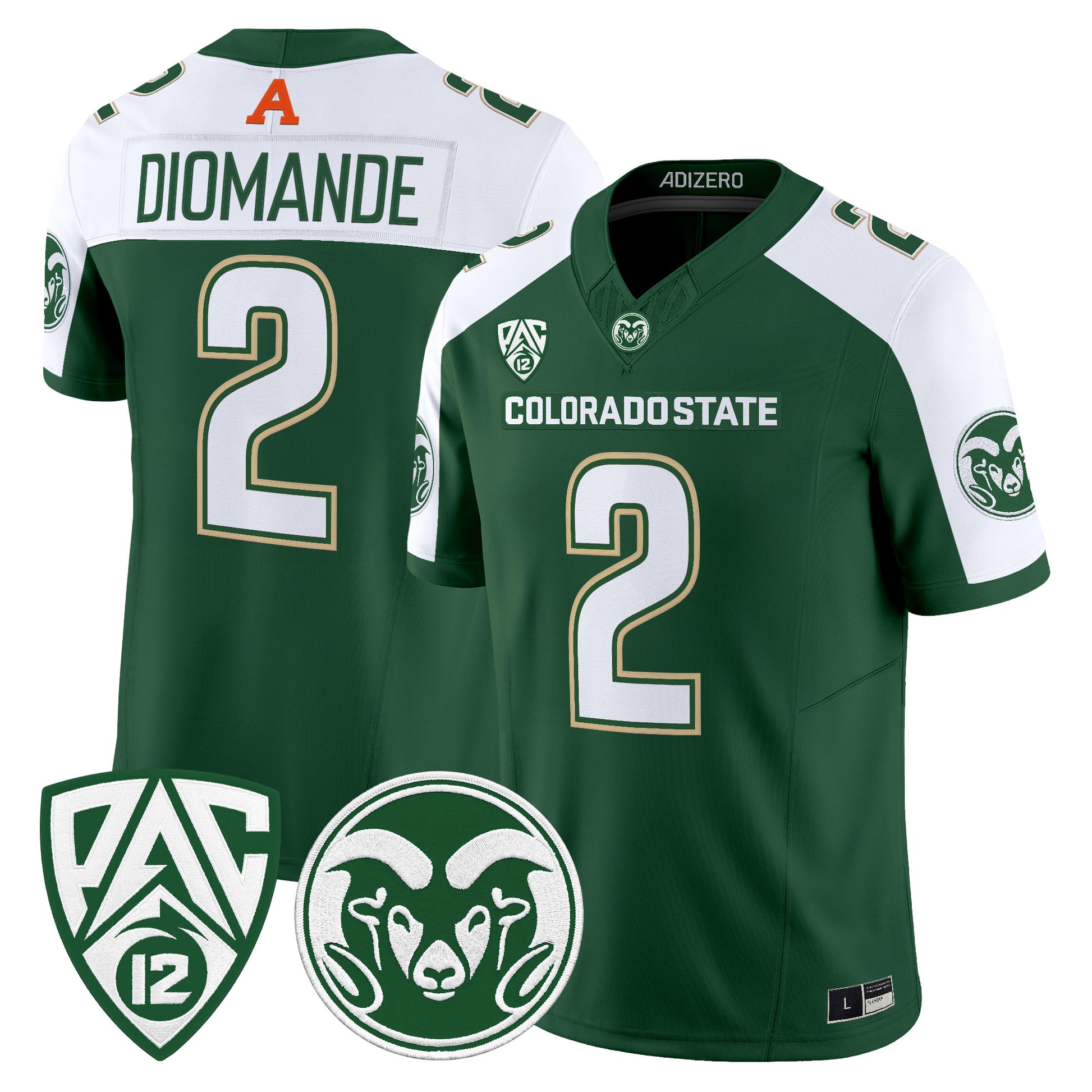  Colorado State Rams 2026 Vapor Limited Jersey - Stitched
