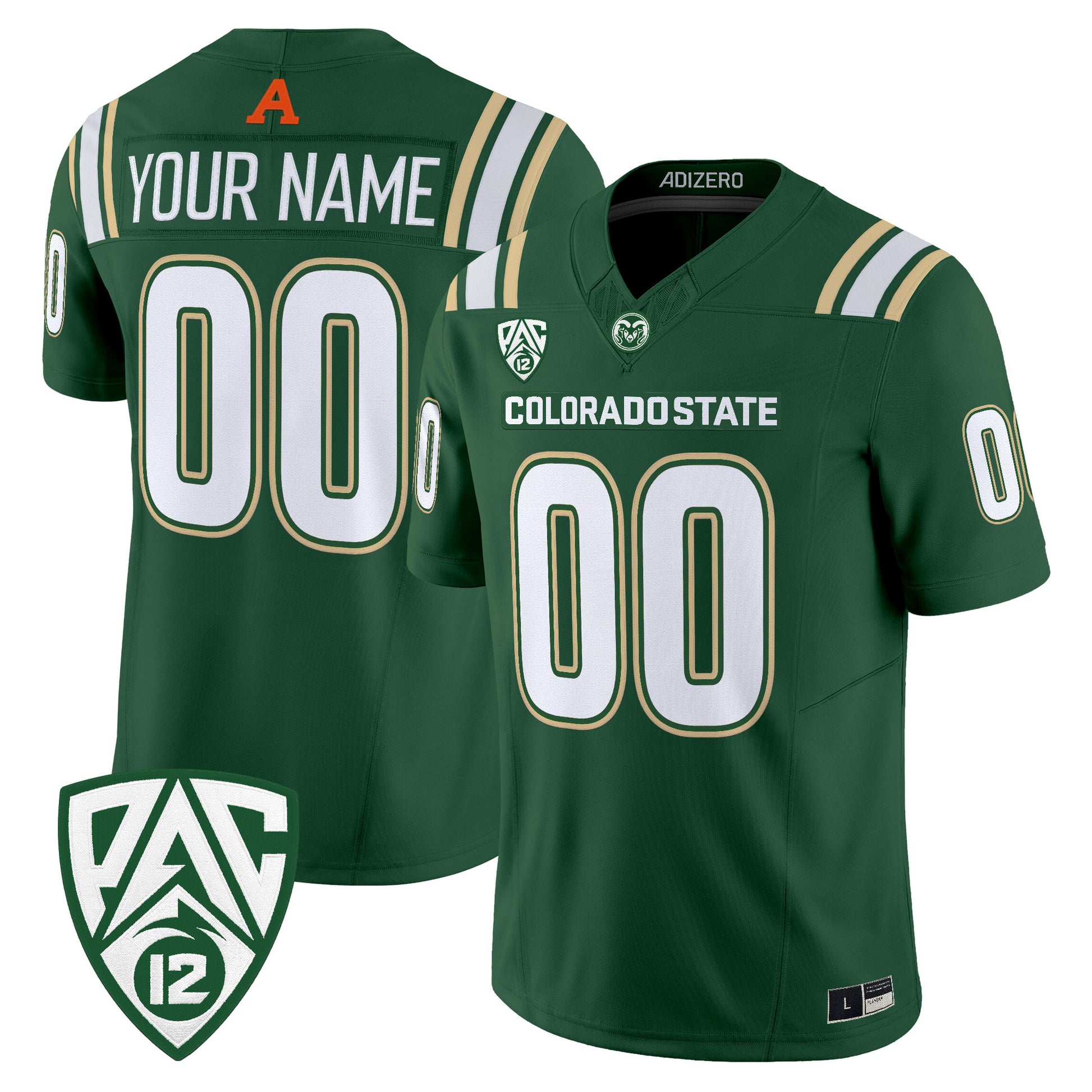 Colorado State Rams 2026 Vapor Limited Custom Jersey - Stitched