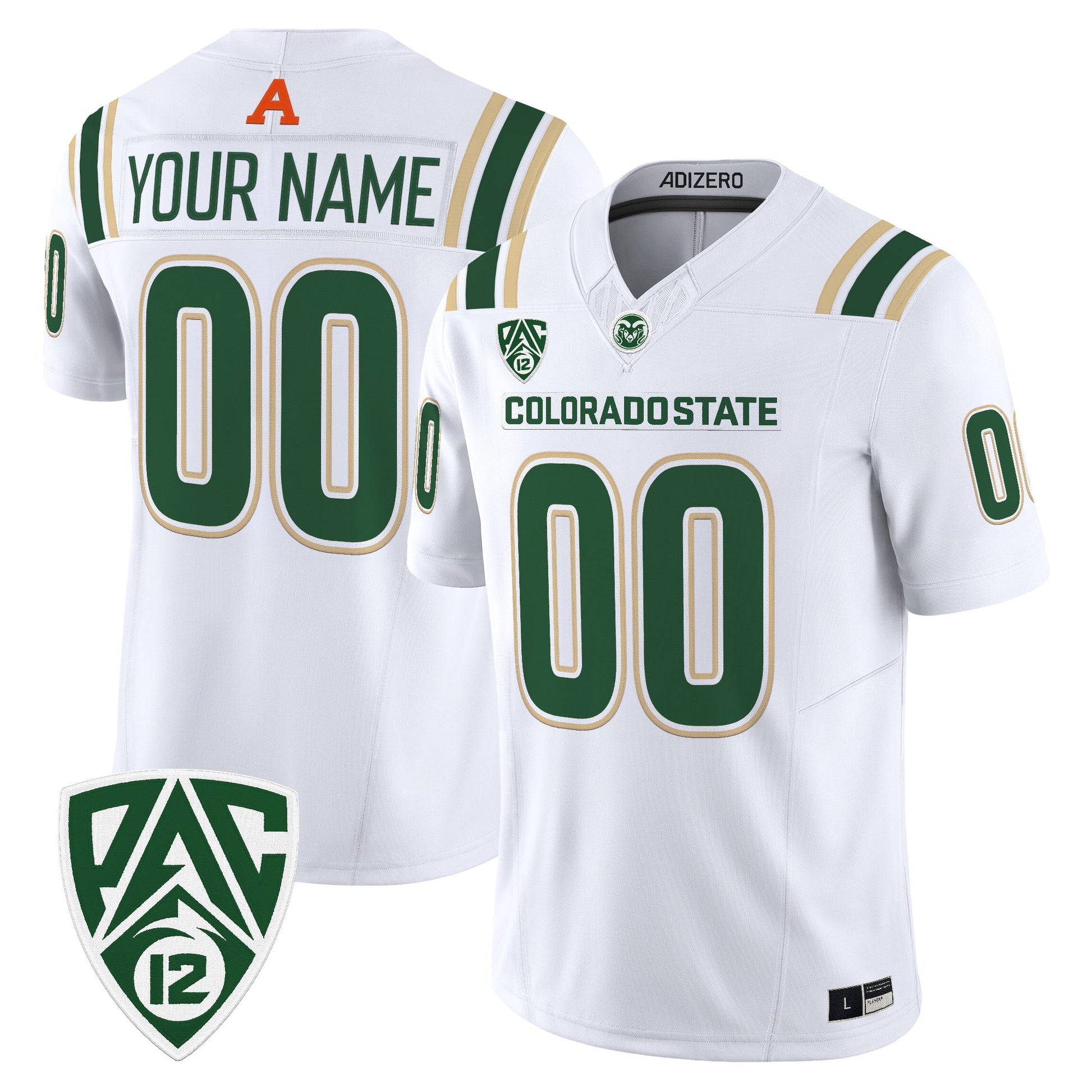 Colorado State Rams 2026 Vapor Limited Custom Jersey - Stitched