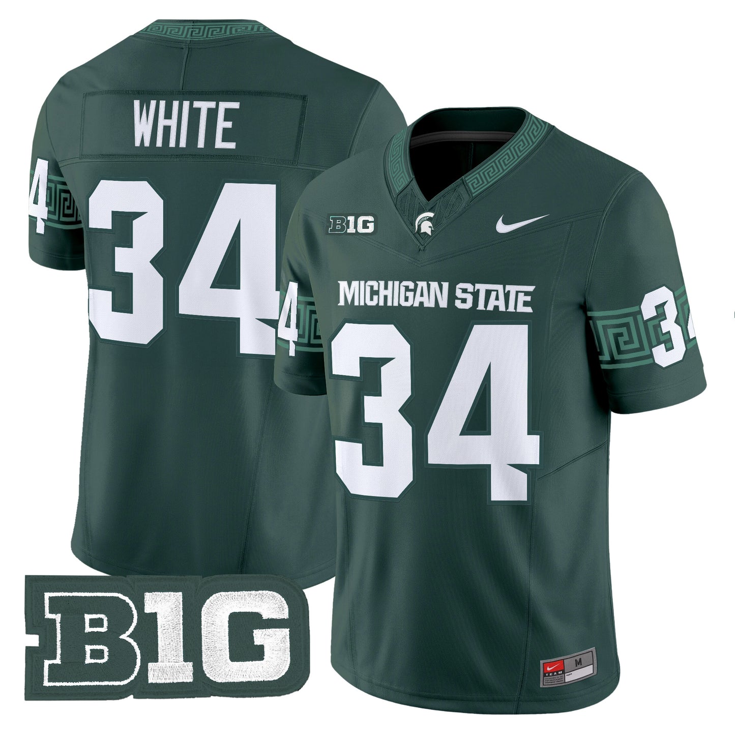  Michigan State Spartans 2026 Vapor Limited Jersey - Stitched