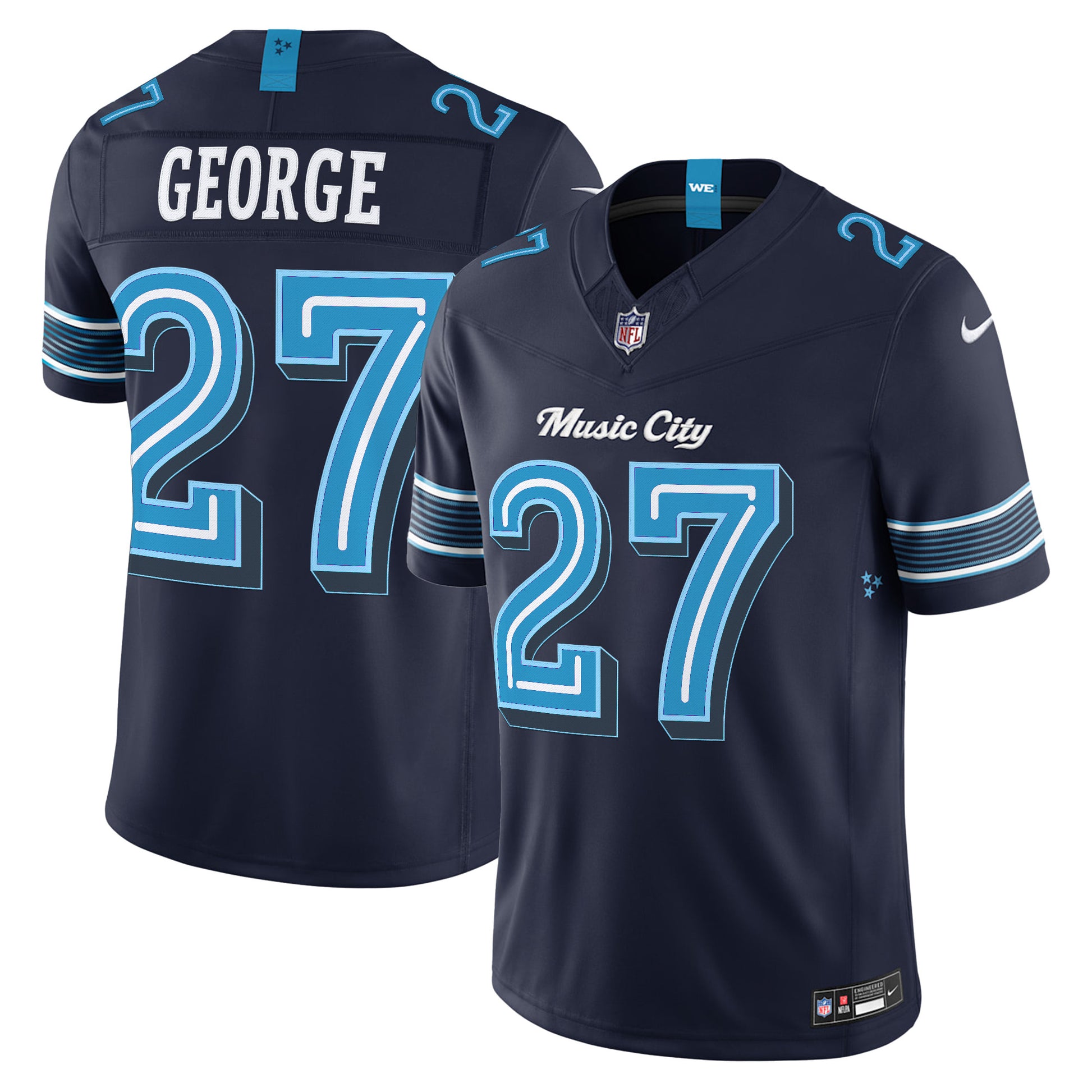 Tennessee Titans 2026 "Rivalries" Vapor Limited Jersey - All Stitched