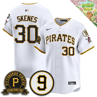 PIT Memories Vapor Limited Jersey - Bill Mazeroski & EST 1887 Patch - All Stitched