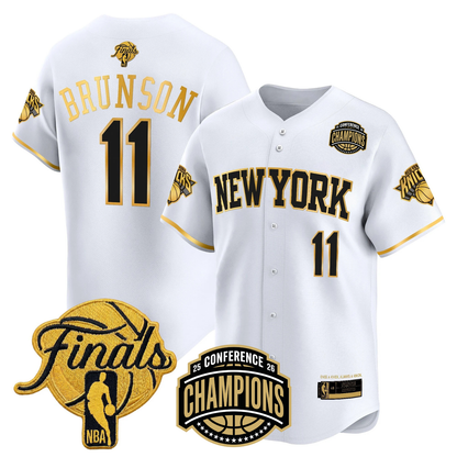 NYK 2026 Finals Vapor Baseball Gold Jersey - All Stitched