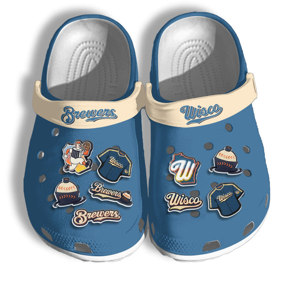 MIL 2026 City Connect Blue - Cream Clogs - Charms Gift Set