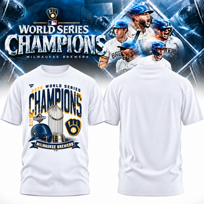 MIL World Series Champions One Side T-Shirt - Printed V19