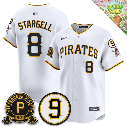 PIT Memories Vapor Limited Jersey - Bill Mazeroski & EST 1887 Patch - All Stitched