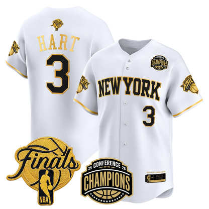 NYK 2026 Finals Vapor Baseball Gold Jersey - All Stitched