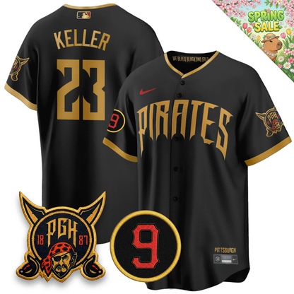 PIT Memories Vapor Limited Jersey - Bill Mazeroski & EST 1887 Patch - All Stitched
