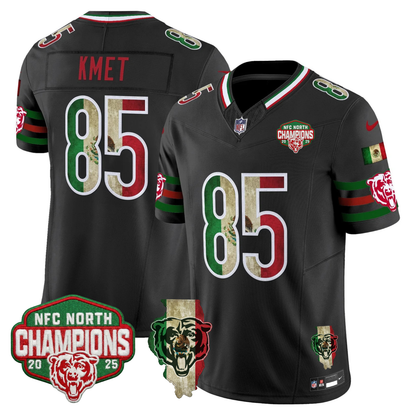 CHI Mexico NFC North Champions 2025 Patch Limited Jersey - Stitched