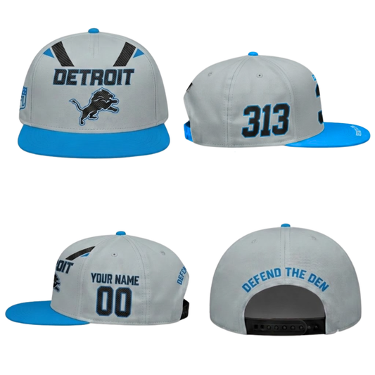 DET 2026 Rivalries Edition Personalized Snapback Cap - Printed