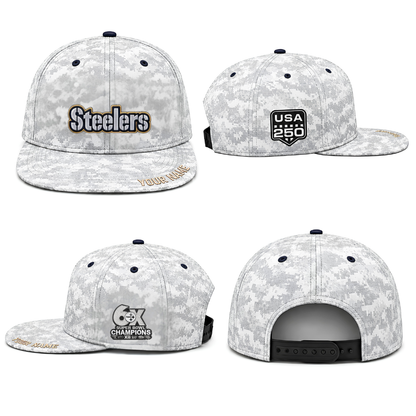 PIT 2026 Salute To Service Edition Personalized Snapback Cap - Printed