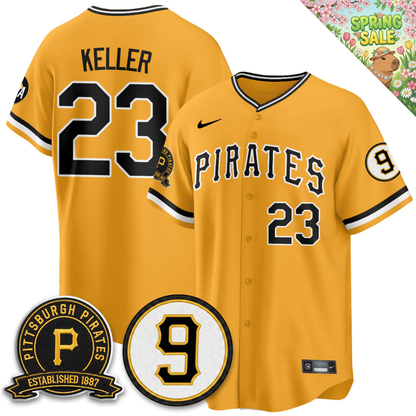 PIT Memories Vapor Limited Jersey - Bill Mazeroski & EST 1887 Patch - All Stitched