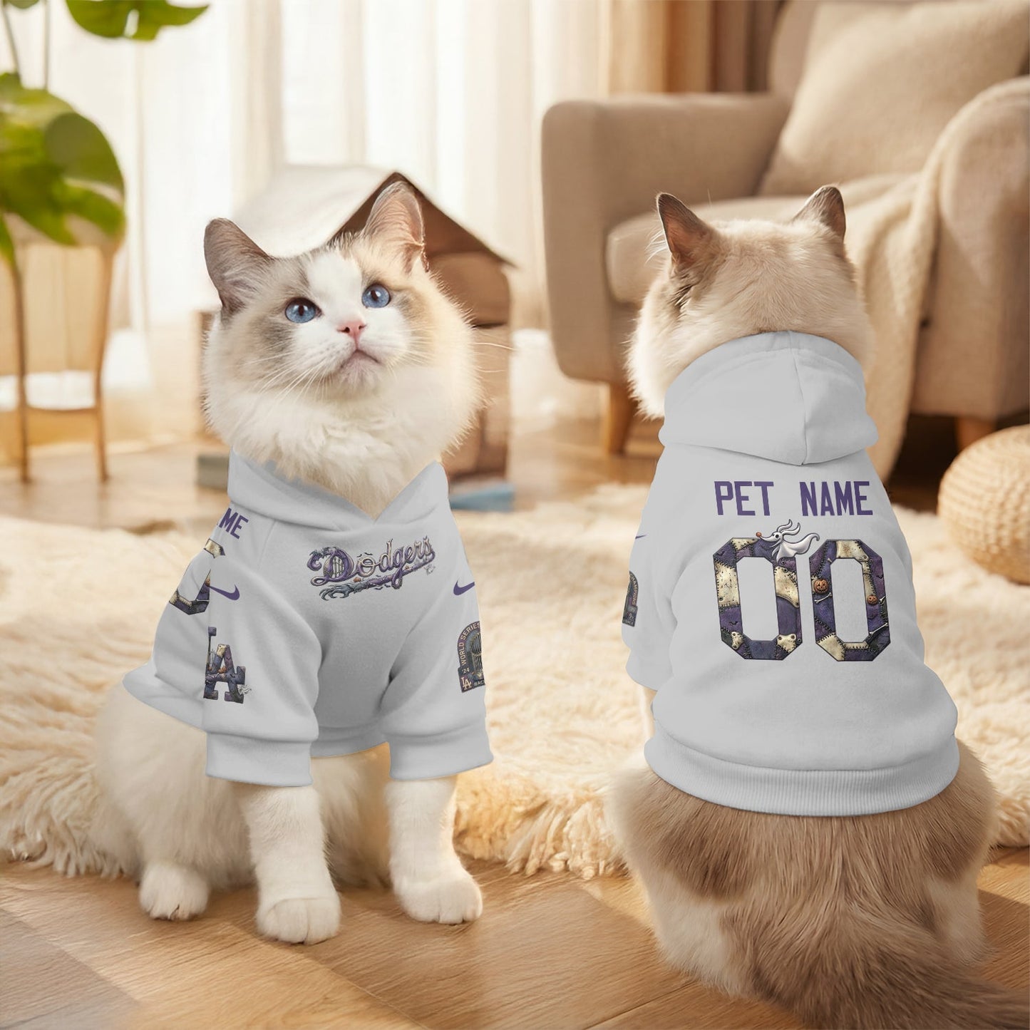 LAD Halloween Nightmare 2026 Pet Hoodie