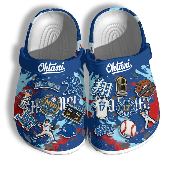 LAD 2026 Shotime Blue clogs - Charms Gift Set