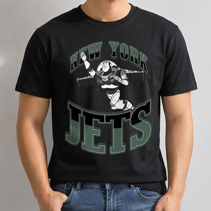 New York Jets x Gang Green Edition One Side Printed T-Shirt