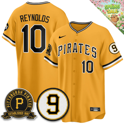 PIT Memories Vapor Limited Jersey - Bill Mazeroski & EST 1887 Patch - All Stitched