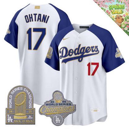 LAD "Gold Collection" Premier Limited Jersey - 9X World Series Champions - All Stitched