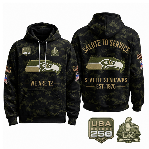 SEA 2026 Salute To Service Edition Pullover Hoodie - Printed