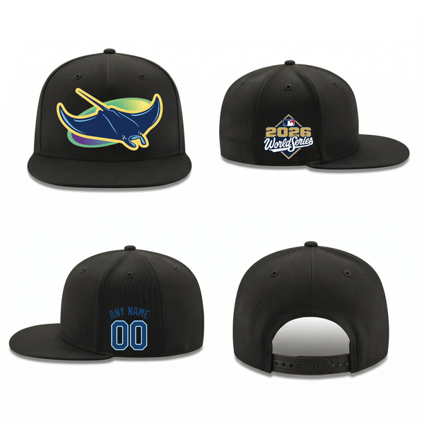 TBR American League Champions Personalized Snapback Cap - Printed V2