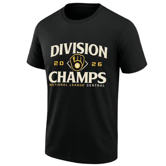 MIL 2026 NL CENTRAL CHAMPS One Side T-Shirt - Printed