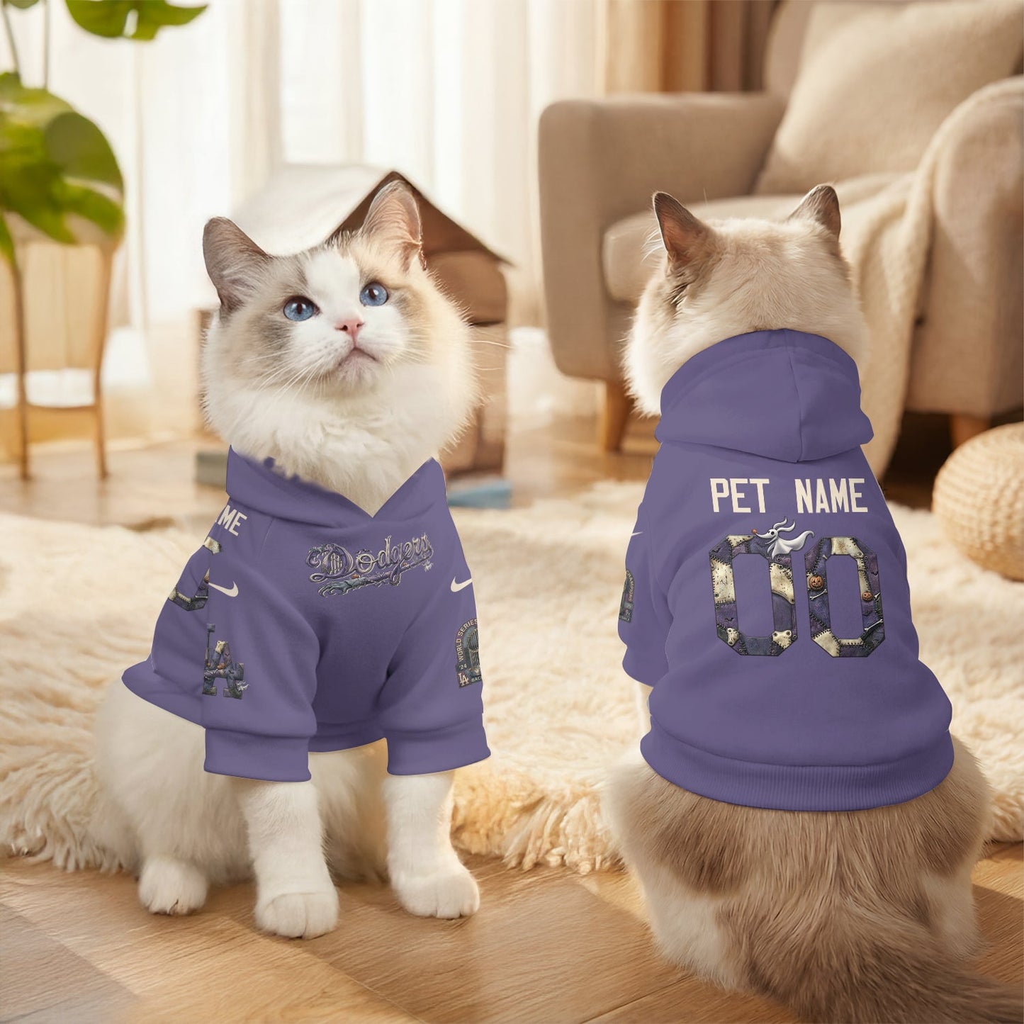 LAD Halloween Nightmare 2026 Pet Hoodie