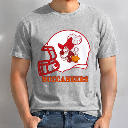 Tampa Bay Buccaneers x Red Coat Captain Edition One Side Printed T-Shirt