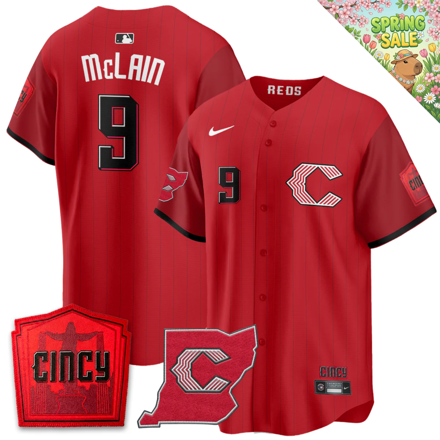 CIN 2026 City Connect Limited Premier Vapor Jersey V4 - All Stitched