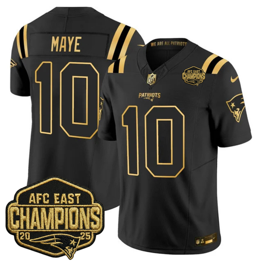 NE AFC East Champions Patch Vapor Limited Jersey - Stitched n9