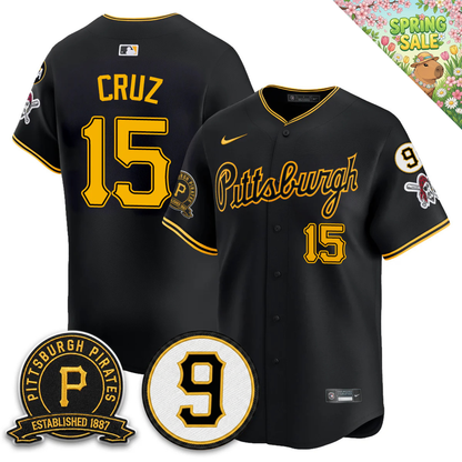 PIT Memories Vapor Limited Jersey - Bill Mazeroski & EST 1887 Patch - All Stitched