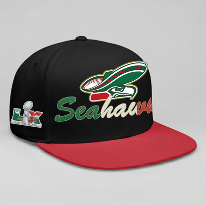 SEA Mexico Edition Personalized Snapback Cap - Printed
