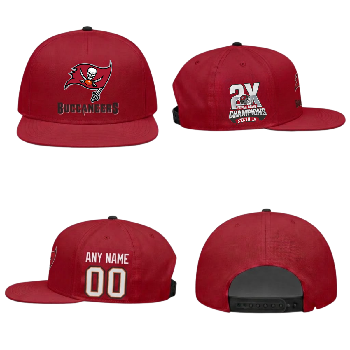TB Personalized Snapback Cap - Printed