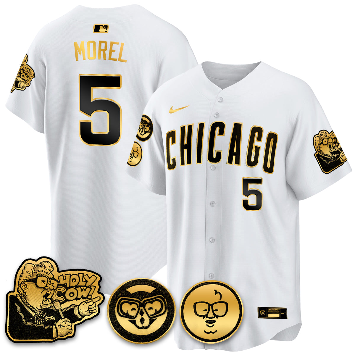 CHC Limited Jersey - Harry Caray "Holy Cow" Patch - Stitched