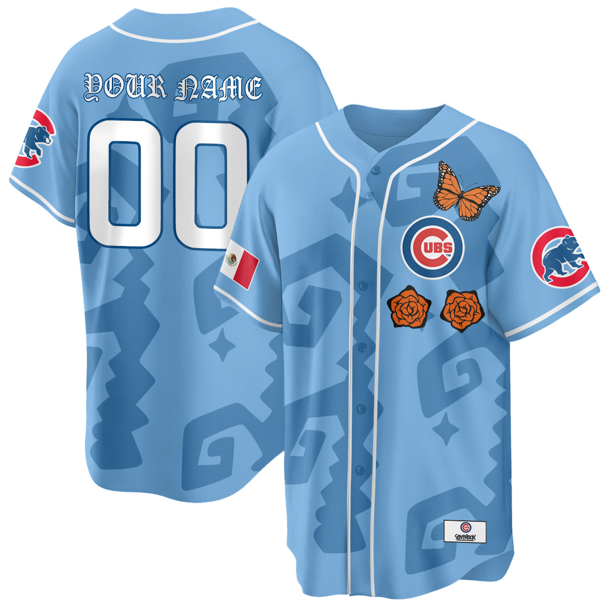 CHC "Xicago" Mexican Heritage Custom Jersey - All Stitched