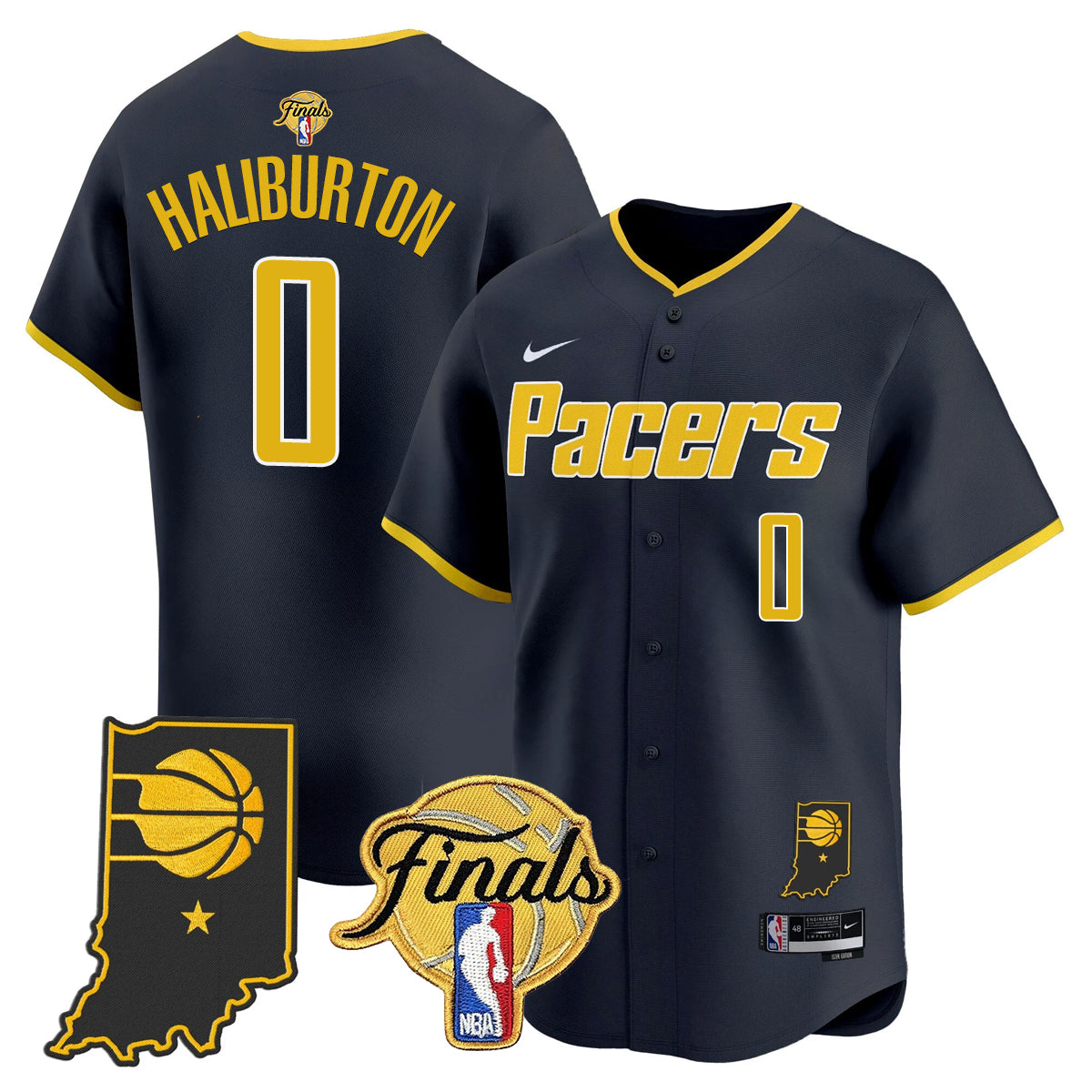 IND 2025 Finals Vapor Baseball Jersey N3 - All Stitched