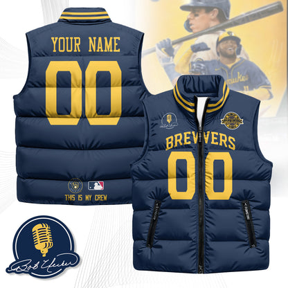 Personalized MB Unisex Puffer Vest