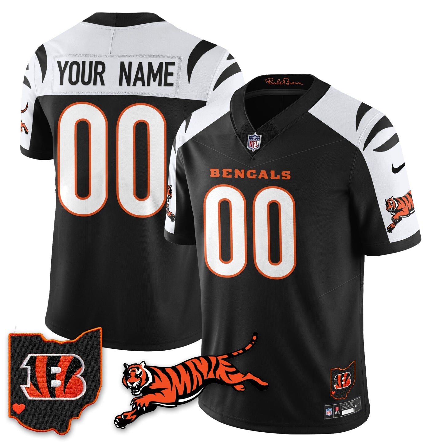 Custom CIN Vapor F.U.S.E. Limited Jersey N1 - All Stitched